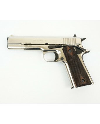 Охолощенный СХП пистолет 1911 Kurs (Colt) 10x24, хром